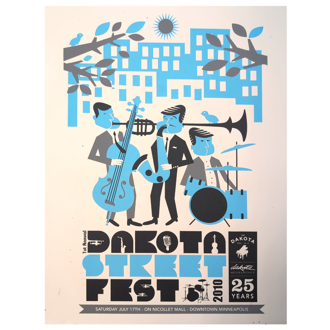 Vintage Dakota Poster