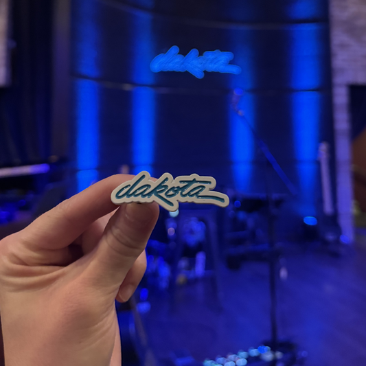 Dakota Logo Acrylic Pin