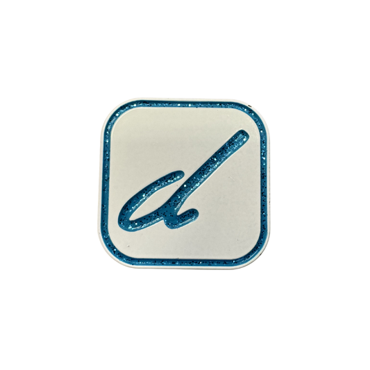 Sparkly Dakota Acrylic Pin